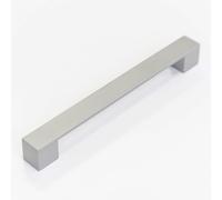 Matt Chrome Kitchen Cupboard Handle 224mm Cabinet Door Drawer Wardrobe