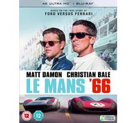 Matt Damon, Le Mans 1966 Car Racing '66 4K UHD Ultra High Definition Movie Film