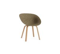Matt Dining Chair With Armrest Seaweed