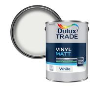 Matt Emulsion Paint - Dulux Trade Vinyl Matt White 5L