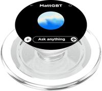 Matt GBT Ask Anything - Funny Ai Meme Parody PopSockets PopGrip for MagSafe