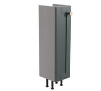 Matt Green Freestanding Single Bathroom Cabinet (H) 820mm (W) 200mm (D) 24.5Cm