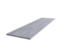 Matt Grey Slate Effect Chamfered Straight Edge Solid Core Laminate Worktop (T) 1.2Cm X (L) 300Cm X (W) 38Cm