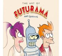 Matt Groening The Art of Futurama Hardback Book in White Matt Groening White