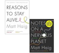 Matt Haig, 2-Book Bundle, Reasons to Stay Alive, Notes on a Nervous Planet NEW