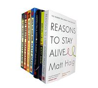 Matt Haig Collection 7 Books Set (Reasons To Stay Alive, Notes On A Nervous Planet, Humans An A-Z, How To Stop Time, The Radleys, The Humans, The Last Family In England)