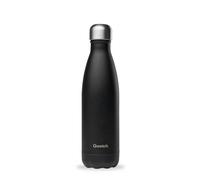 Qwetch - Insulated Originals Bottle -Matt Black 1L - Stainless Steel Water Bottle - 24h Cold and 12h Hot - Leakproof, BPA Free & Reusable for Sports & Travel