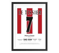 Matt Le Tissier Southampton #7 Legend Football Stats Print Poster (A4)