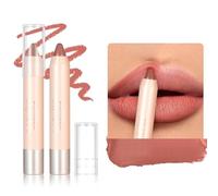 Matt Lipsticks Long Lasting - Velvet Nude Lipstick Stick Crayon, Stay on Lipstick 24 Hours Long Lasting for Women, Waterproof Makeup Lipsticks Pencil(5#)