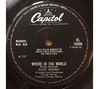 Matt Monro - Matt Monro: Where In The World - 7"
