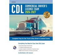 Matt Mosher CDL - Commercial Driver's License Exam, 2026 (Paperback) (US IMPORT)
