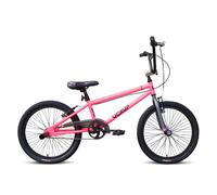 (Matt Pink ) Tiger BMX Bike UC X-UP Unisex Junior Stunt Bicycle 20" Wheel 1 Speed