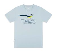 Matt Sewell Mens Friend Tee - Illusion Blue