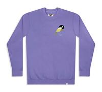 Matt Sewell Mens Willow Tit Sweat - Purple