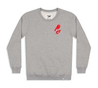 Matt Sewell Womens Red Bird Sweat - Ash Marl
