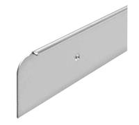 MATT SILVER ALUMINIUM END CAP WORK TOP TRIM 40mm