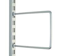 Matt Silver Flexi Book Ends 200mm x 120mm - Per Pair - Watson Twin Slot