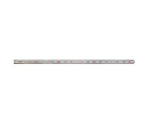 Matt Silver Hardened Stainless Steel Ruler (Metric) 1M