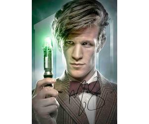 Matt Smith - Doctor Who Autographed Signed A4 Photo Print