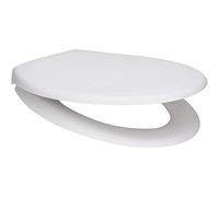 MATT Soft Close Toilet Seat Quick Release Top Bottom Fix (White)