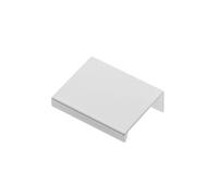 (Matt White, 320mm Hole centres - 360mm Overall) Edge Mounted Cabinet Pull Trim Profile HEXI Handles for Kitchen Bedroom Bathroom