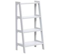 Matt White Freestanding Shelving (D)30Cm (H)90Cm