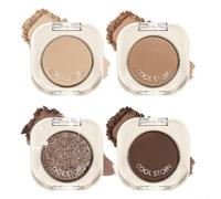 Matte and for shimmer mix, 4 for versatile shades, highly pigmented, silky texture, nude tones(SET-A (Daily Nude))