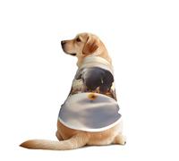 Matte Art Focused on Elephants Dog Shirt Vest Dog Clothes- Breathable Cooling for Big Dogs, Sun Protection Comfort Wear for Golden Retriever, Husky, Alaska Outdoor Activities XX-Large