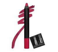 Matte As Hell Crayon Lipstick for Women - 22 Donna Pinciotti (2.8gm) | Smooth Matte Finish | Up to 8+ Hour Wear | Bold Color | Lip Crayon with Sharpener