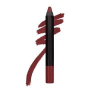 Matte as Hell Lip Crayon - 15 Stephanie Plum | Ultra-Matte Finish | Up to 8-Hour Wear | Water-Resistant | Bold Pigment | Smooth Glide | 2.5g (Pack Of 1)