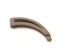 Matte Banana Clip Fine Curly Straight Hair Claw Dance Party Wedding School Ponytail Hairpin Grip Supplies Light Brown