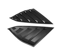 Matte Black 1/4 Quarter Side Window Louver Cover Air Vent Compatible For Honda Accord 2018 2019 2020(Matte Black)
