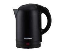 GEEPAS Electric Stainless Steel Kettle 1.8L Cordless 1800W Matte Black