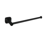 Matte Black Bathroom Accessories Set Wall Mount Stainless Steel Clothes Hook Toilet Paper Holder Towel Bar Hardware Pendant,Towel ring A
