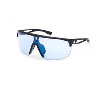 Matte Black/Blue Mirror / 0