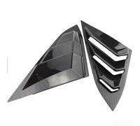 Matte Black Carbon Finish Triangular Window Air Outlet for 10th Gen Civic Enhances Airflow Efficiency and Delivers a Modern Sporty Enhancement (Black Spray Paint)