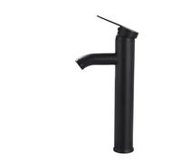 Matte Black d Kitchen Faucet, Deck Mounted Basin Mixer Tap, Hot & Cold Water Lavatory Sink Faucet for Bathroom, Bar, and Kitchen Sink - Stylish & Design