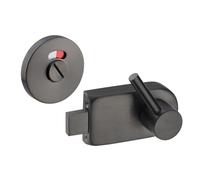 Matte Black Disabled Toilet Indicator Bolt for Cubicle Doors - Right Handed