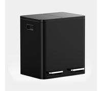 Matte Black Double Bin - 30L