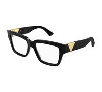 Matte Black Eyewear Frames - unisex - Bottega Veneta - Glasses - Black - 52 MM - Accessories 52 MM