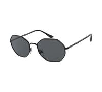 Matte Black/Grey Sunglasses AR 6112J - male - Giorgio Armani - Sunglasses - Black - 52 MM - Accessories 52 MM