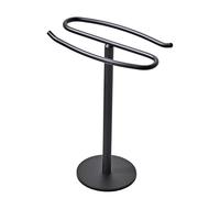 Matte Black Hand Towel Holder Stand, Free-Standing Towel Rack, SUS304 Stainless Steel Towel Bar Rack Stand, Tower Bar for Bathroom Kitchen Vanity Countertop…