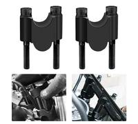 Matte Black Handlebar 30mm Riser Kit For 7/8" Bars Fits Motorcycle ATV Dirt Bike Kawasaki Honda Suzuki Yamaha