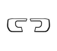 Matte Black Headlight Surround Trim for Ford Ranger T9 2023+