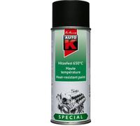 Matte Black High Temperature Aerosol Paint 650°C 400ML AUTO K