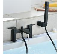 Matte Black Keninton Bathroom Bath Shower Mixer Tap