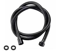 Matte Black Shower Hose, 59 Inches Shower Head Hose Shower Head Extension Hose Extra Long Stainless Steel Shower Hose Attachment Flexible Handheld Shower Sprayer Hoses