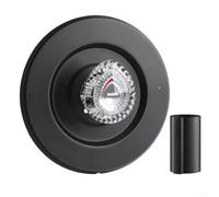 Matte Black Shower Trim Kit Designed for T470 and 1225 Compatibility Including All Necessary Parts for Bathroom Fixture Replacement (Black)