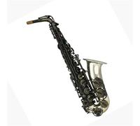 Matte Black Silver Horn Alto Saxophone Professional Instrument Beginner Saxophone