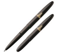 Matte Black Space Pen with Shuttle Emblem